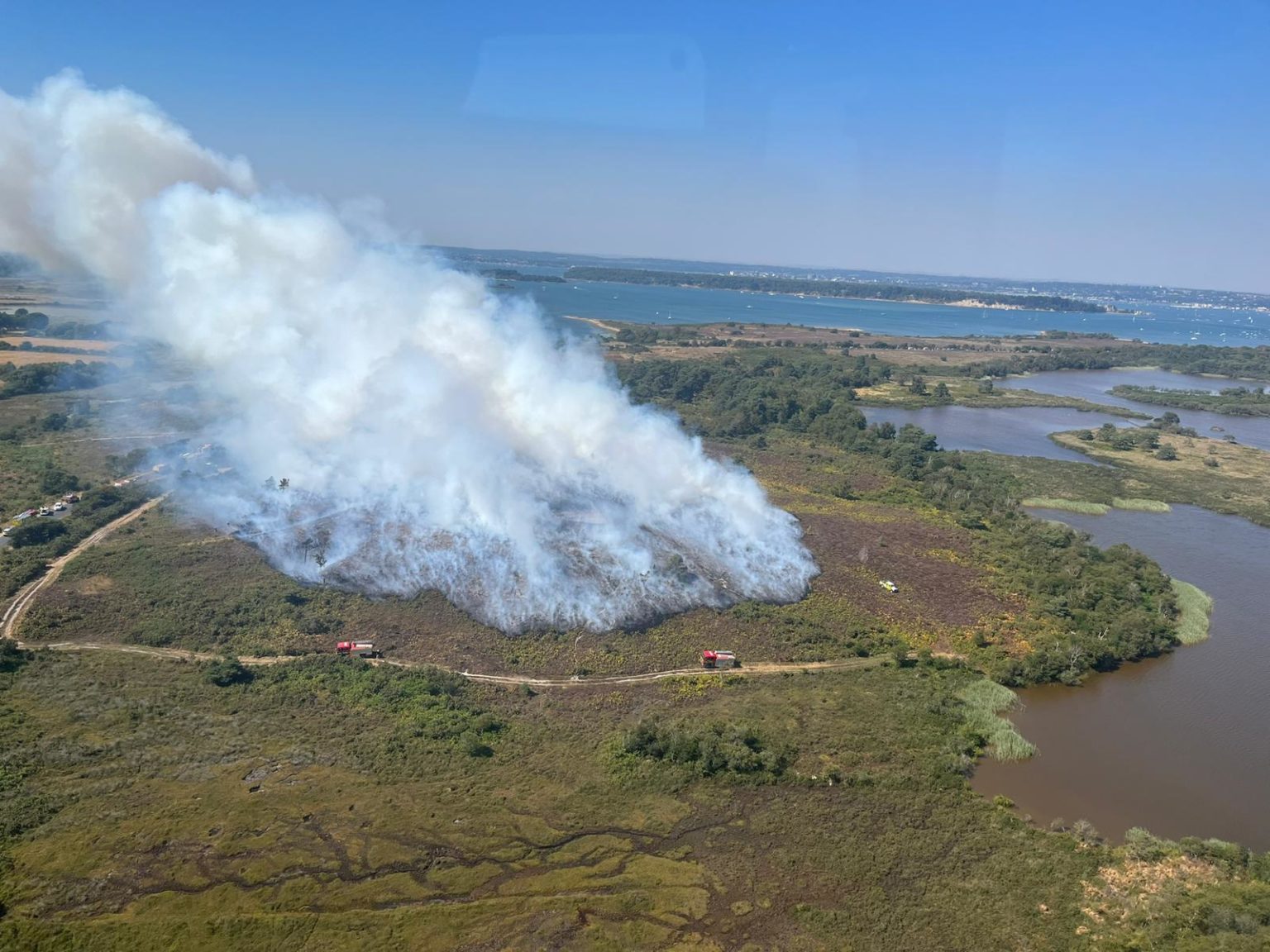 Dorset & Wiltshire Fire Service Studland heath fire