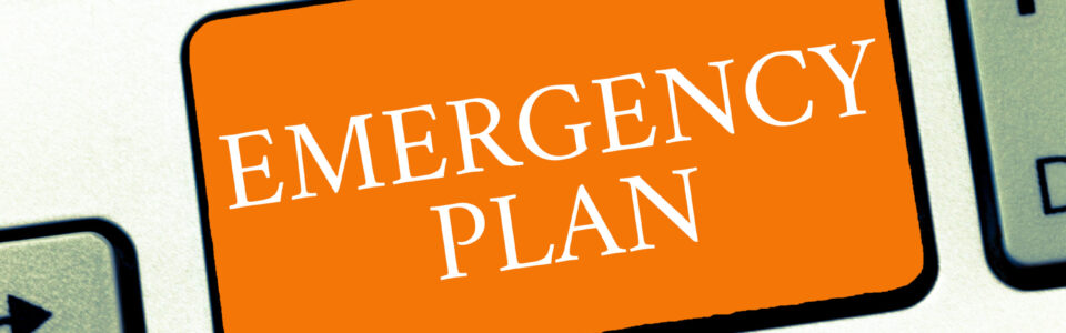 Conceptual hand writing showing Emergency Plan. Business photo text Procedures for response to major emergencies Be prepared.